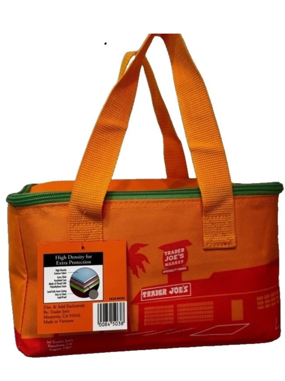 NWT, Orange Insulated mini freezer bag. Limited edition 1.5 gallon